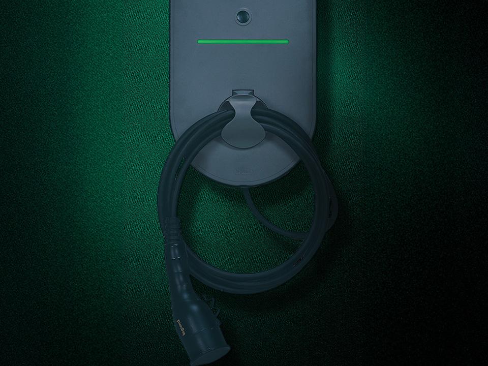 Colonnina Green'Up Home, nera