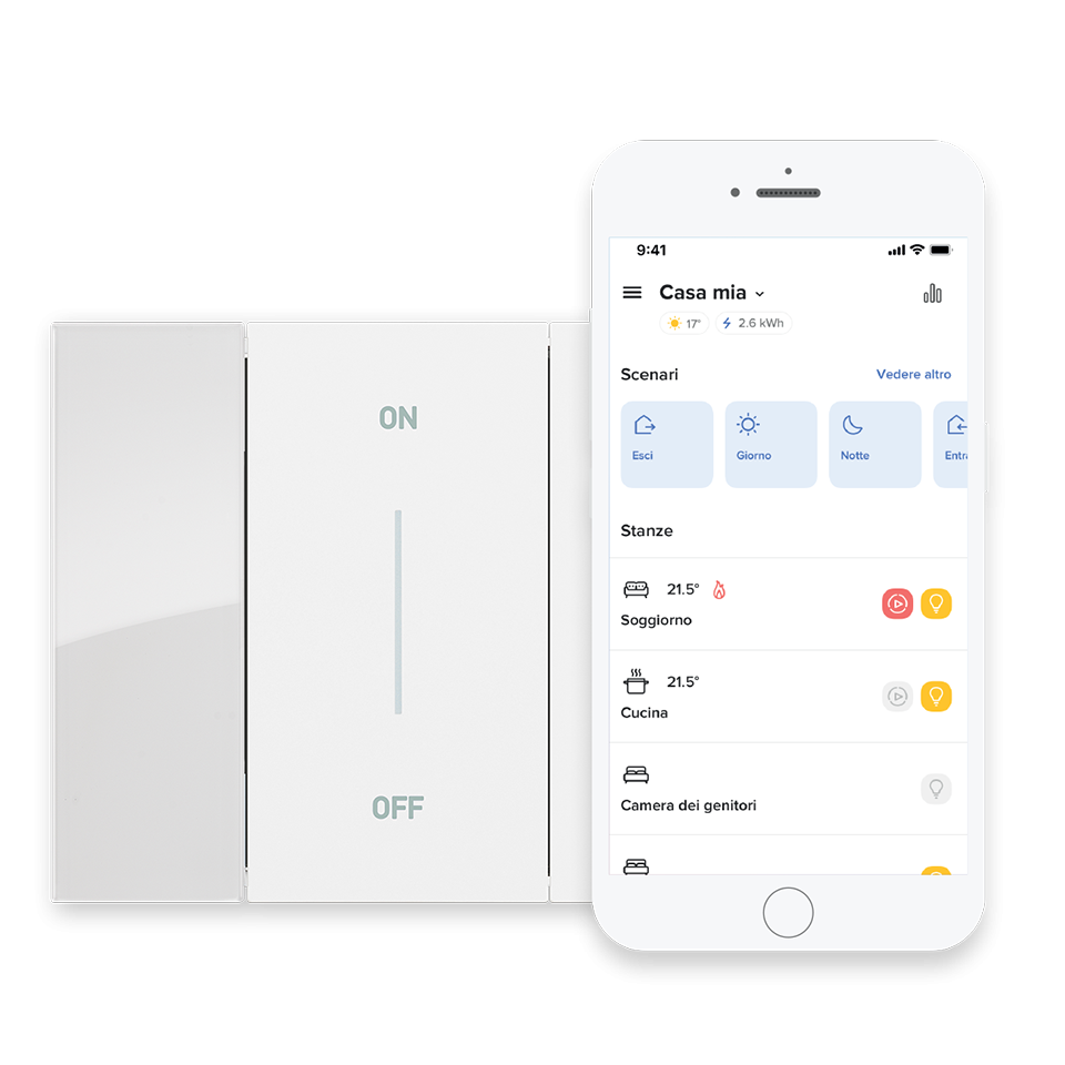 domotica app luci