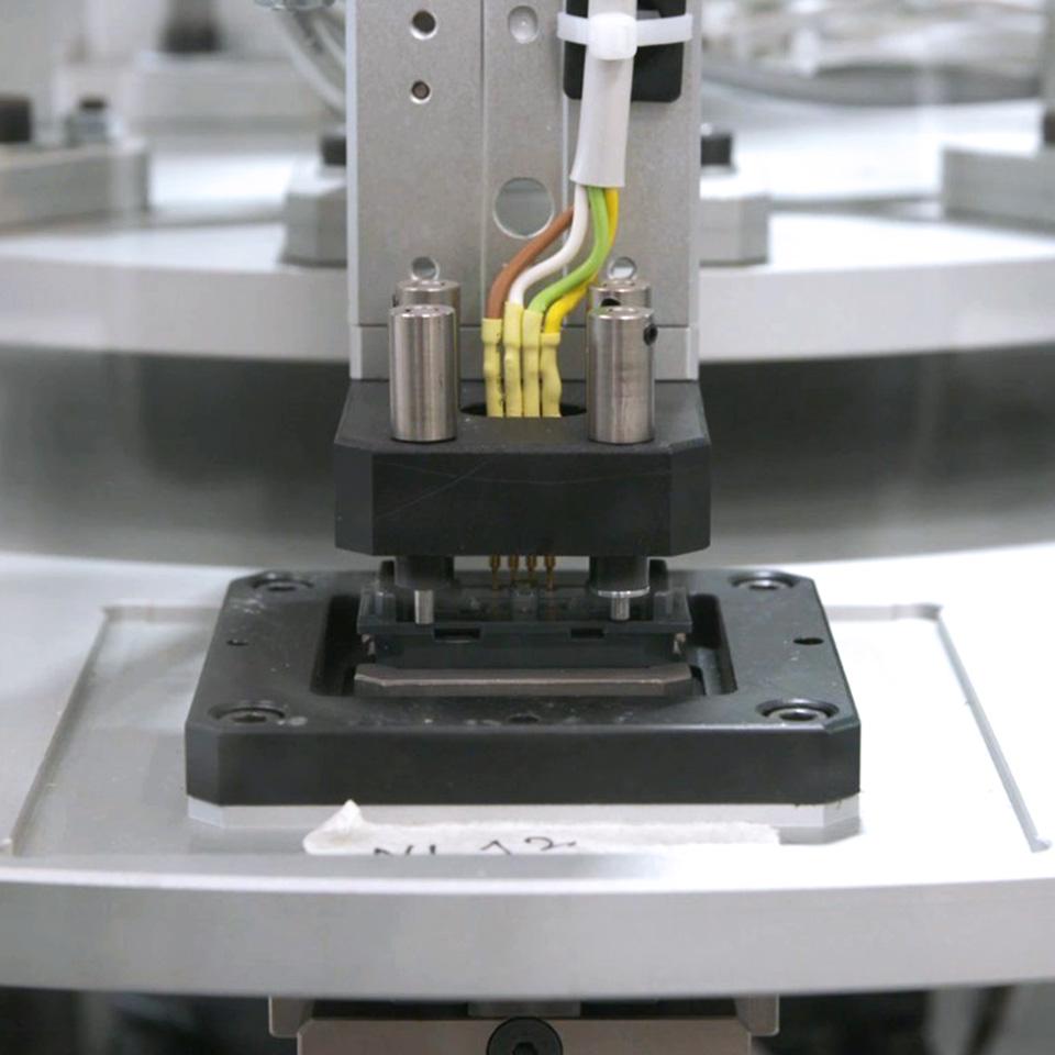 Macchinario usato in produzione.